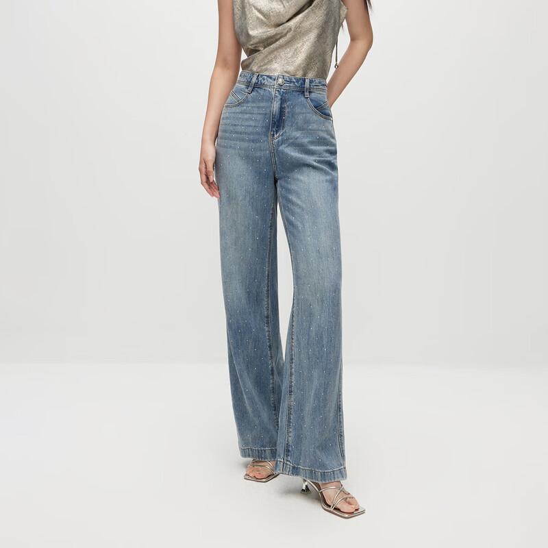 

ONLY Women s High-Waist Straight-Leg Jeans XL