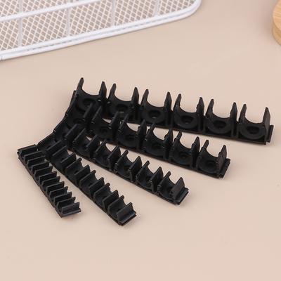 Pneumatic Tube Air Hose Fixing Clamp 6 Way 4/6/8/10/12/14/16/18/20Mm Water Pipe Holder Gas Compressor Tubing Diversion Flow Clip