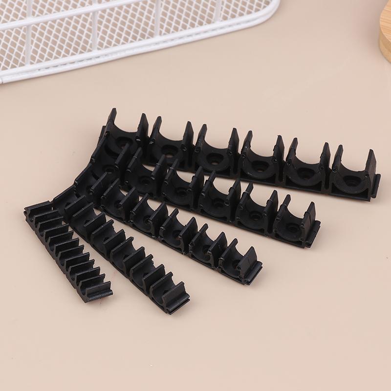 Pneumatic Tube Air Hose Fixing Clamp 6 Way 4/6/8/10/12/14/16/18/20Mm Water Pipe Holder Gas Compressor Tubing Diversion Flow Clip