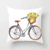 Office Living Room Home Pillowcase Sunflower Print Pattern Pillowcase Car Ornaments