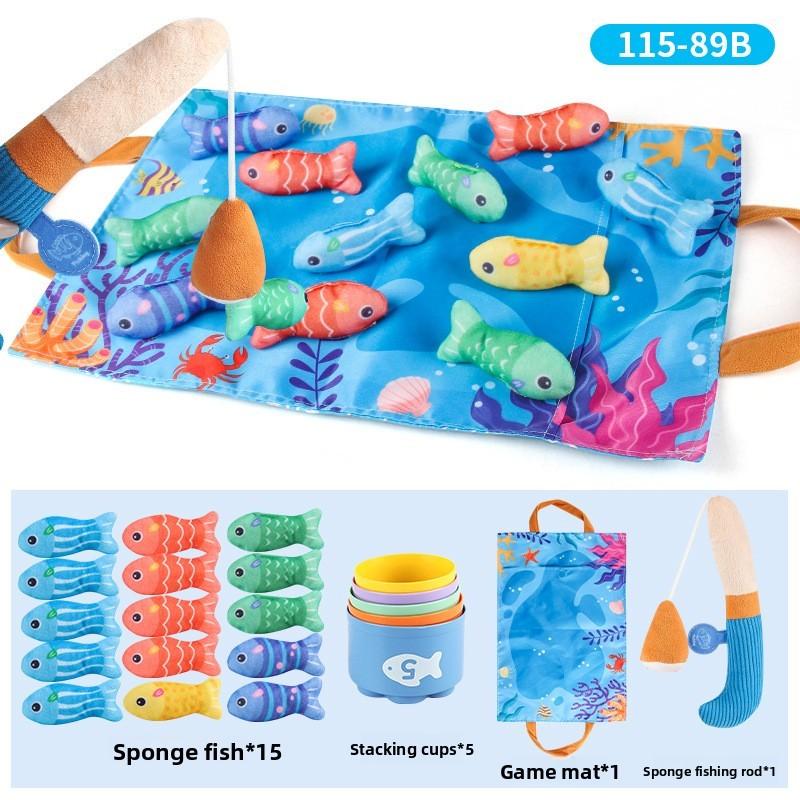 Baby Fabric Book With Water Washable Tearing Tactile Soft Educational Toy For Early Learning Development