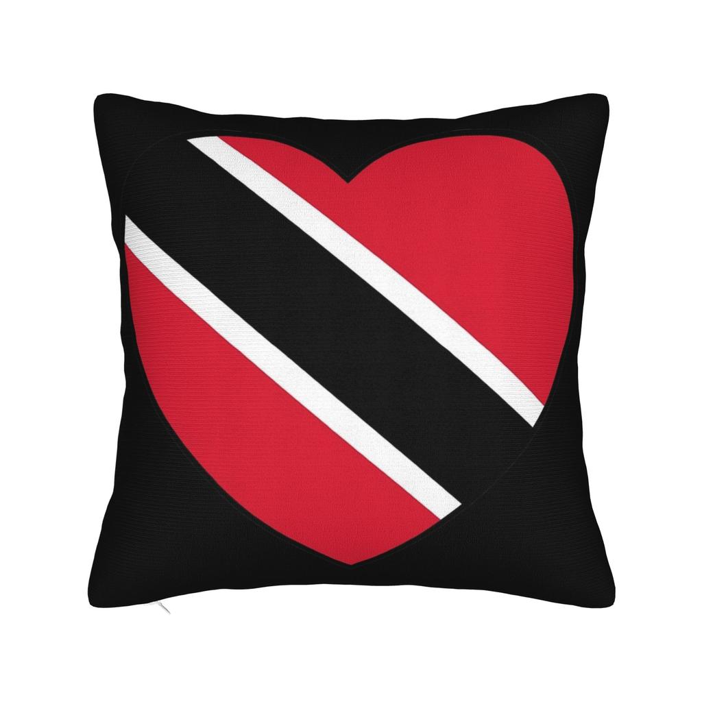 Trinidad and Tobago Flag Football Pillow Covers Stuff Printing Cushion Cover Decor  Pillow Case Cover Home Multiple Sizes