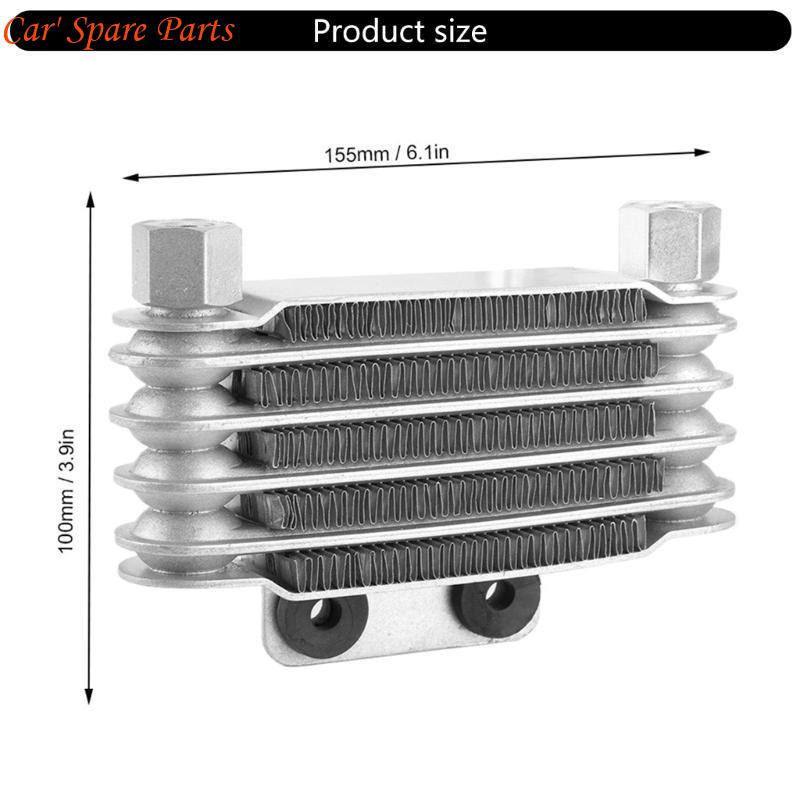 Y4UA Reliable Oil Cooling Unit Compact Oil Coolers Cooling System for 125-250CC Bikes
