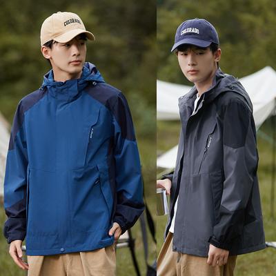 Camping Windbreaker Autumn Winter Coat Hiking Windproof Outdoor Waterproof Suits Men's Sports Coats