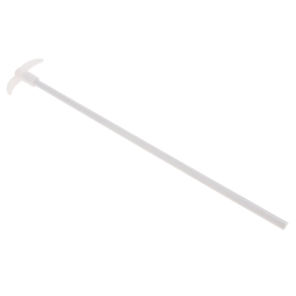 SDENSHI PTFE Stirring Rod Overhead Stirrer Mixer Shaft Paddle for Flask 25055 Mm