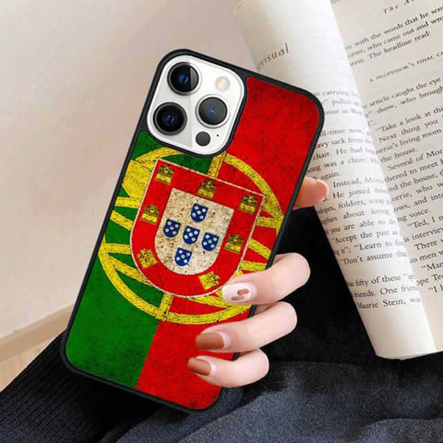 Portugal Flagge Handyhülle Cover Für iPhone 17 Air 16 15 14 plus 11 12 13 pro max Hülle Shell Fundas