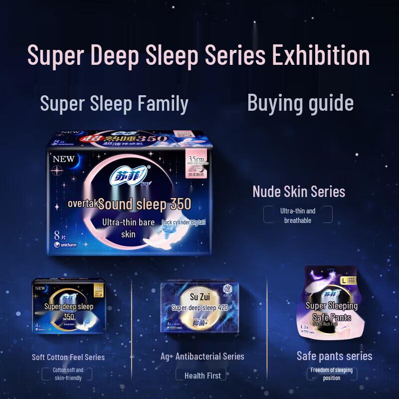Sofy Super Sleep Ultra-Thin Night Sanitary Pads
