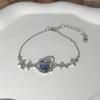 Jade beads small peach blossom woven bracelet female minority design students best friend gift beads bracelet knitting