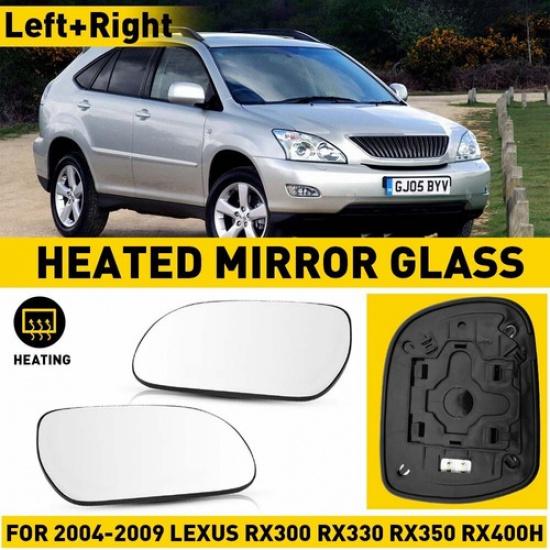 For Lexus RX 300 330 400H 2004-2009 Right Left Side Mirror Heated Glass US EOA