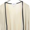 Max Mara Made In Italy Long Sleeve Knit Cardigan L Beige Women Used