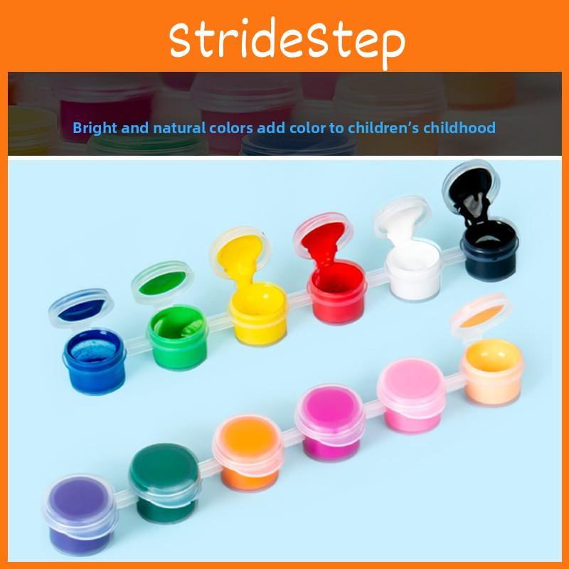 Childrens Art Set With 12 Acrylic Paints For Diy Science Experiment And Creative Coloring