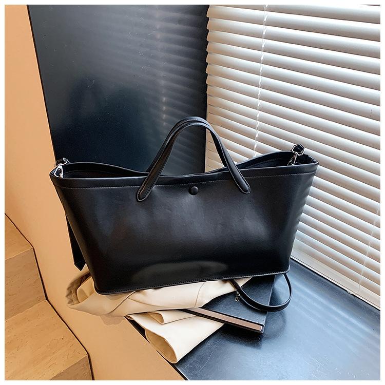 Premium bag women's 2025 new fashion messenger bag summer hand-held mother bucket bag