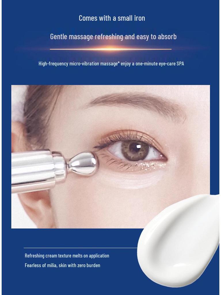 Feiran Genuine Anti-Wrinkle Caffeine Eye Cream: Firms, Lifts, Reduces Eye Bags, Dark Circles, and Anti-Blue Light Protection.