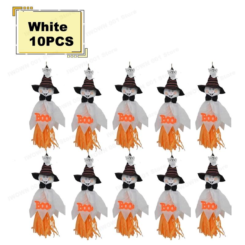 Ghost Scarecrow Halloween Hanging Decor Farmhouse Porch Yard Outdoor Indoor Haunted House Supplies Hotel Bar Spooky Party Props