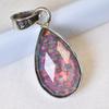Natural Opal Pendant 15 ct Monarch 925 Sterling Silver Pear Cut Gems October Birthday Birthstone