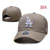 Berretto da baseball unisex 47Brand NY/LA ricamato con visiera rigida - Multicolore