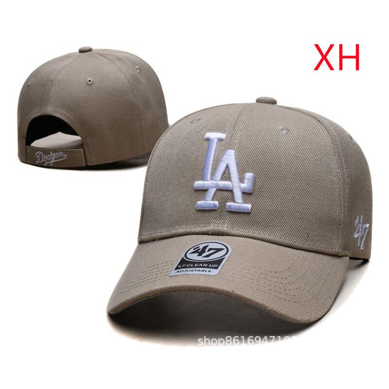 Berretto da baseball unisex 47Brand NY/LA ricamato con visiera rigida - Multicolore