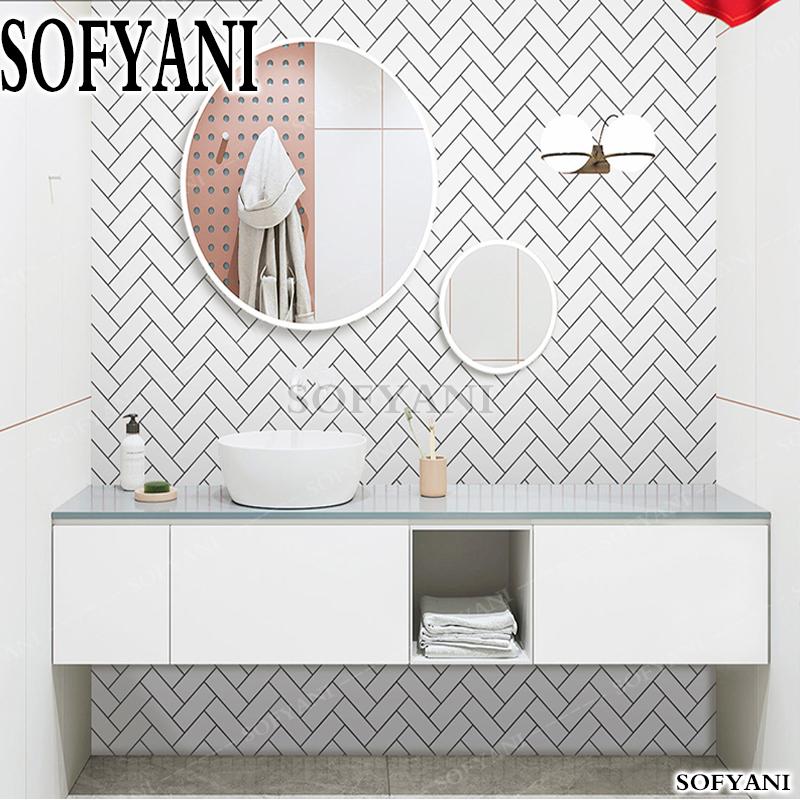 Natural wood dark gray wood retro self-adhesive wood wallpaper self-adhesive paper peeling wallpaper home decoration kitchen