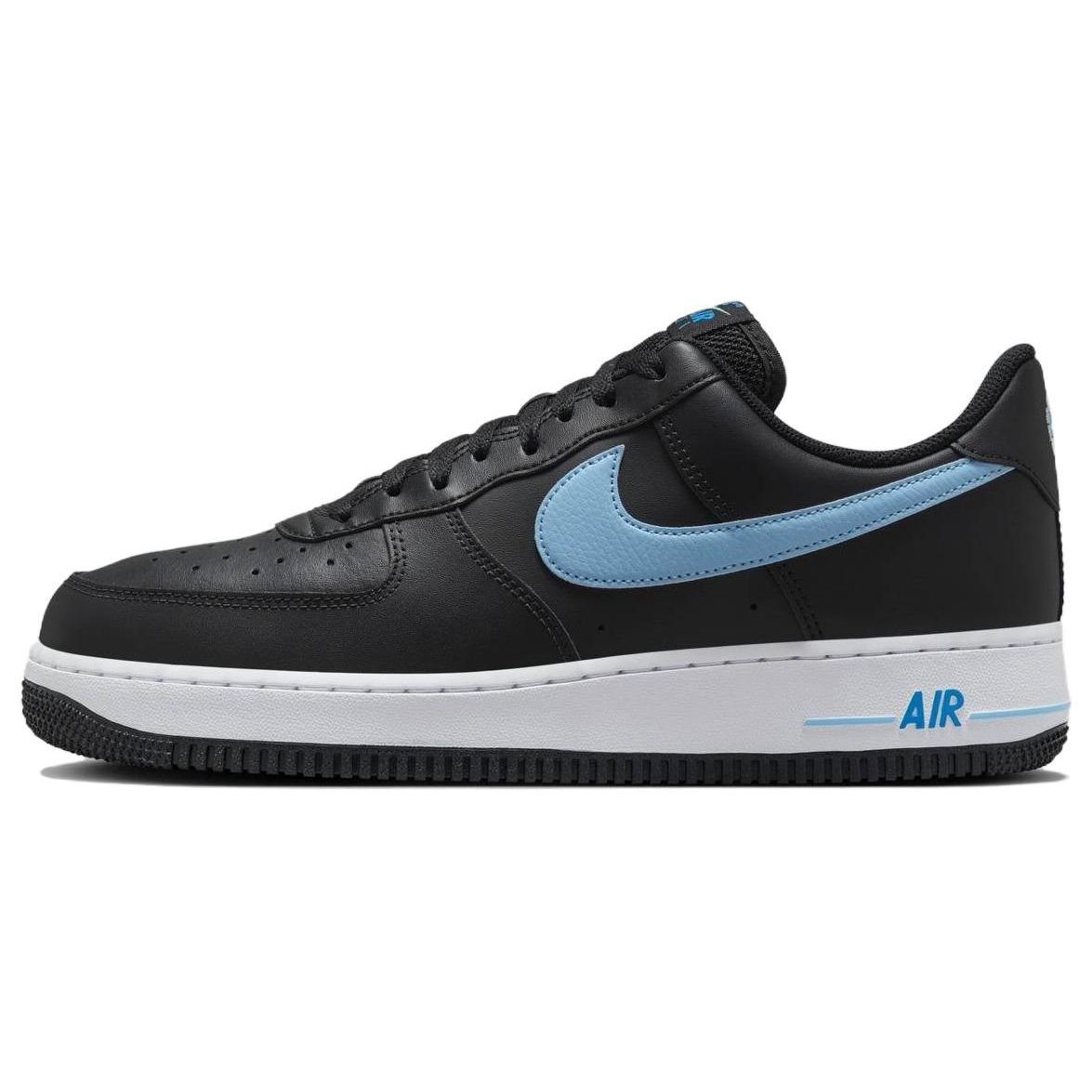 

Nike Air Force 1 07 Black University Blue White Мужские кроссовки HF3839-001 43