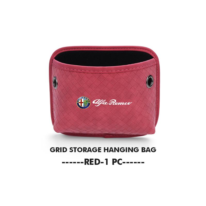 Car Door Hanging Bag Phone Storage Cup Holder Tidying Tool For Alfa Romeo Giulietta GT 159 147 156 Mito Brera Giulia Spider F1