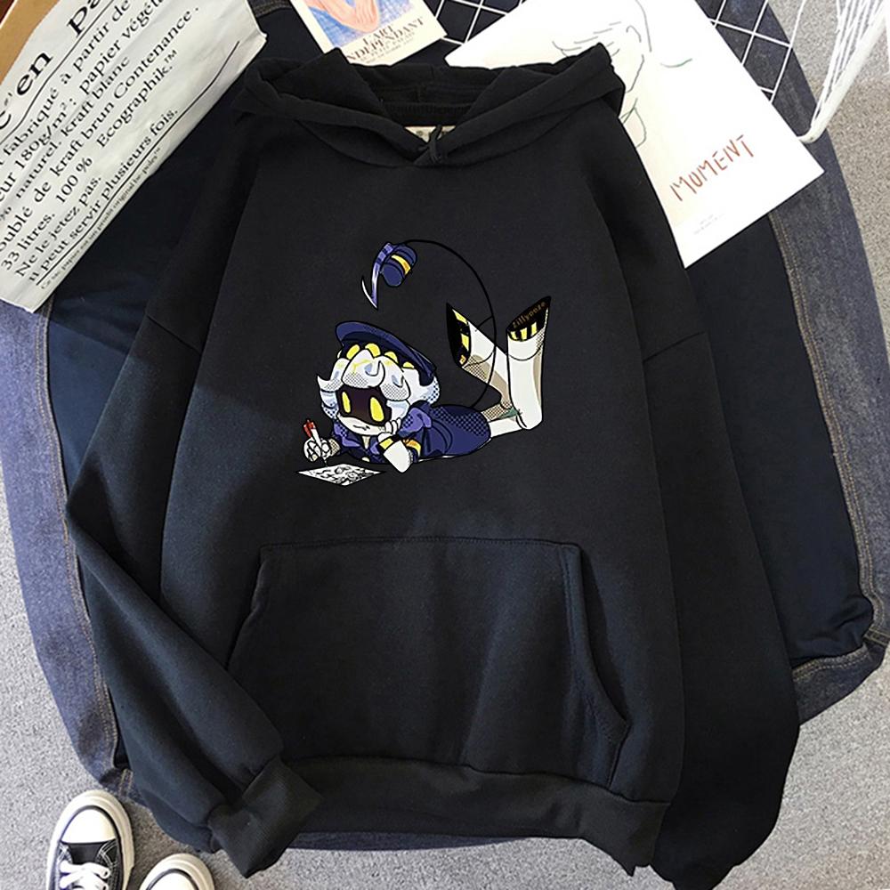 Hot Murder Drones Uzi Doorman Hoodie Women Harajuku Funny Hoodies Unisex Anime Cartoon Streetwear Aesthetic Pullover Sweatshirts