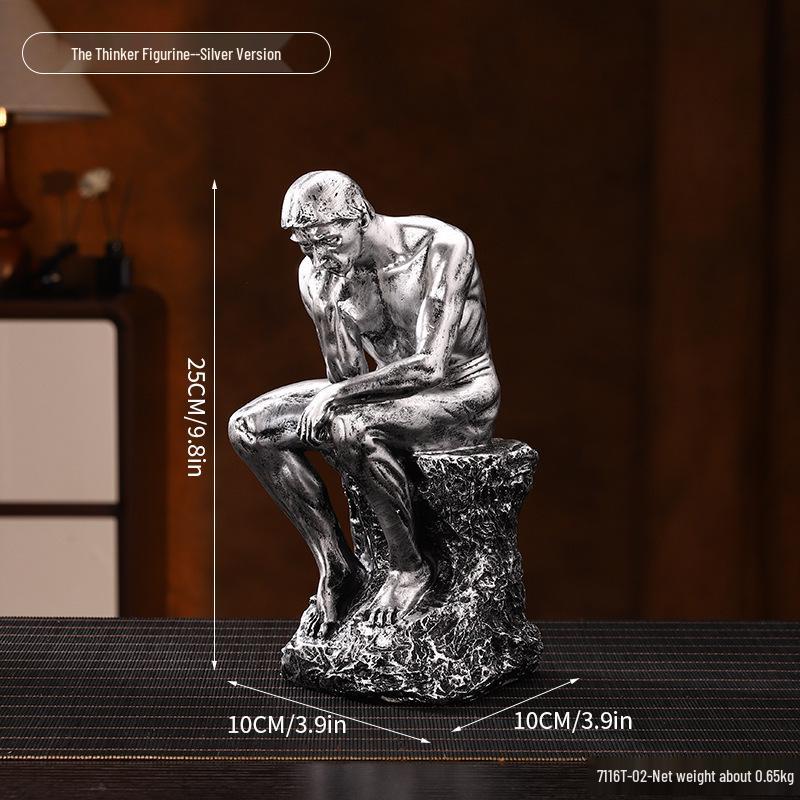 Elegant Resin Ornaments for Home, Office, or Bookshelf Decor