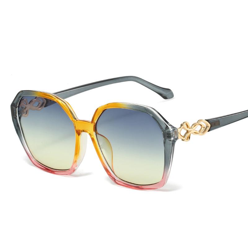 Polygon Shape Men's Sunglasses European American Fashion Stylish Sun Glasses Women Holiday Travelling Woman Sunglass