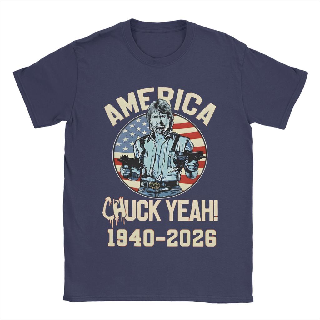 RIP Chuck Norris 19402026 Cotton TShirts Leisure Tshirt for Men Summer Y2K Classic Casual Short Sleeve Tees