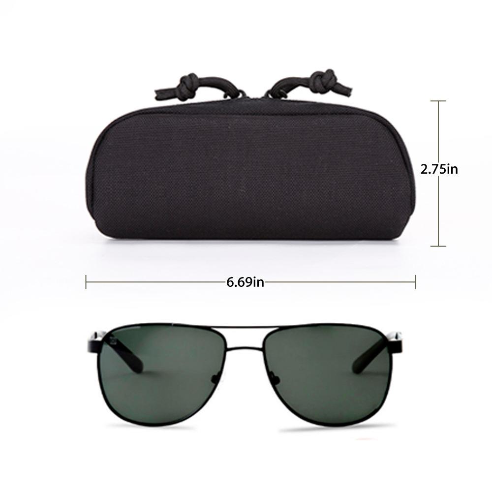 Tactical Glasses Pouch Sunglasses Waist Pack Utility Army Hunting Accessories Organizer Eyeglasses Case Bag