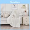 Versatile Plush Blankets With Classic Solid Colors For Home Decor Gifts And