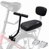 Handle Armrest Bike Rear Safe Seat with Backrest Cycle Accessories Bicycle Safe Seat  For Kids