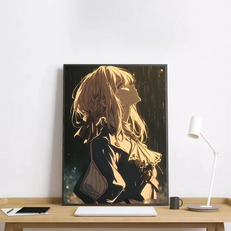 

Постер Виолетты Эвергарден HD арт липкий на стену водонепроницаемый для дома гостиной бара украшение 21cm×30cm NoFrame