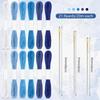 37 Pcs Thread Kit Cotton Thimble Patterns Embroidery Projects for Sewing Hand Quilting Mending Supplies