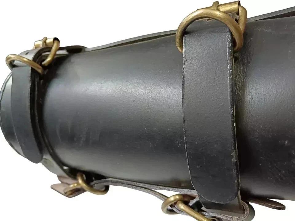 Brand New Black Color Pure Leather Tool Roll Bag For Harley Davidson Motorcycle