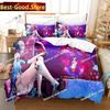 3D Game Tower of Fantasy Anime Bedding Set Duvet Cover Full Queen King Size Pillowcase Bed Print Aldult Kid Bedroom Single Twin