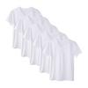 [SEDORELAR] [Set of 5] Men's Inner Shirt, Underwear, Antibacterial and Odor Resistant, V-Neck Short Sleeve, White/Gray