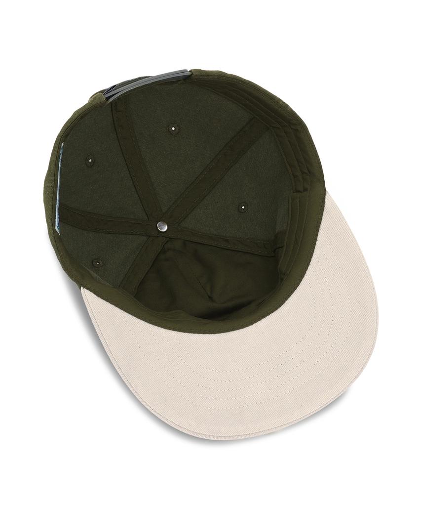 DISCUS ATHLETIC Logo 5-Panel Cap Khaki