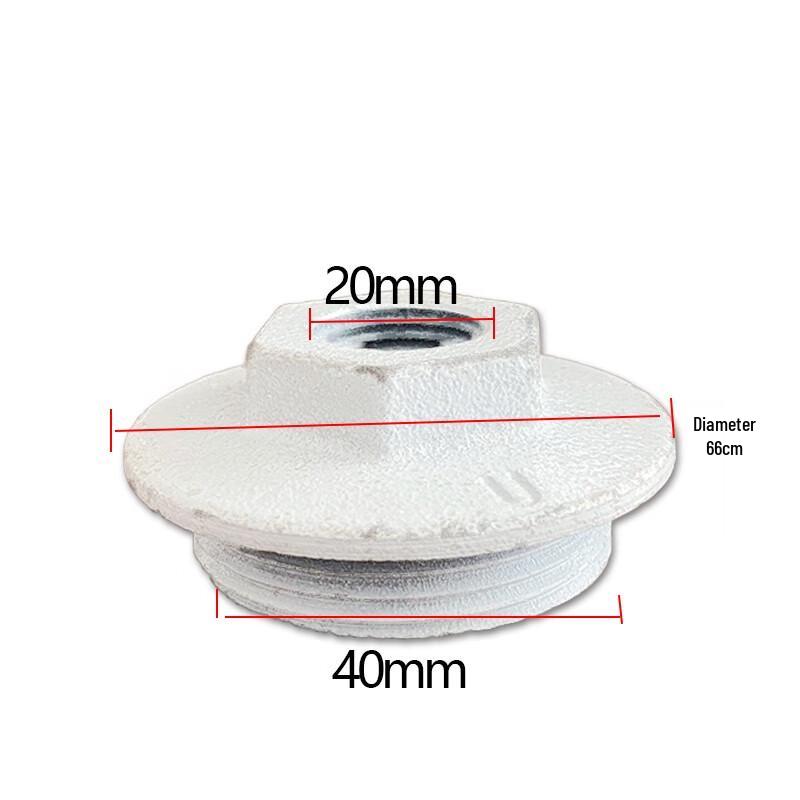 Xinyu NT047 Litinový radiátor Instalatérské přípojky