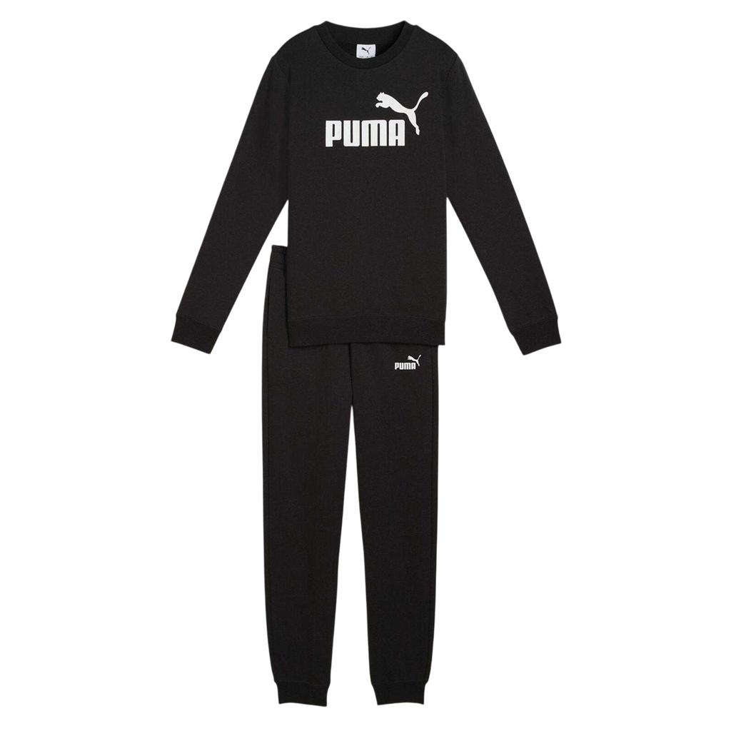 Puma Dziecięcy/Dziecięcy Komplet Dresowy z Fleeceu z Logo Nr 1