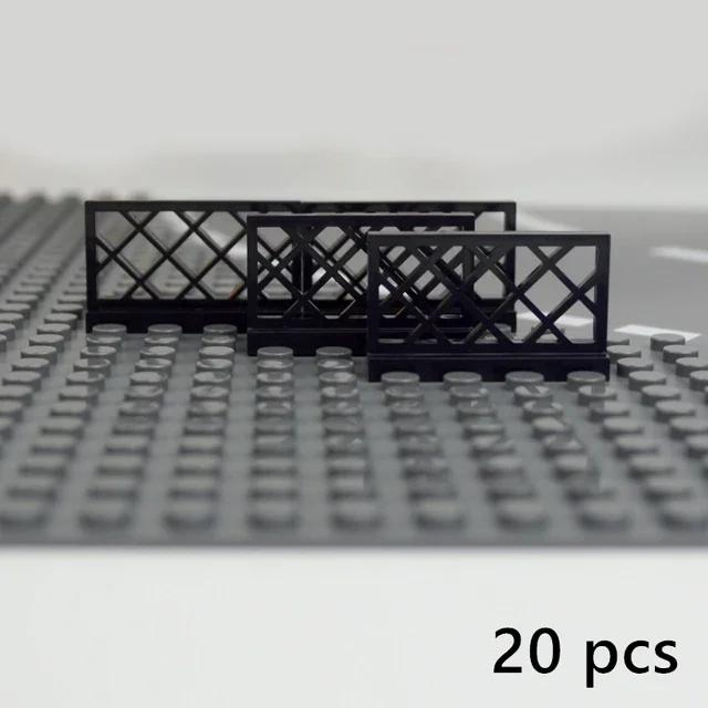 MOC City Friends House Parts Fence Stairs Ladder Gate Building Blocks Door Window Figures Garden Leduo DIY Accessories Bricks