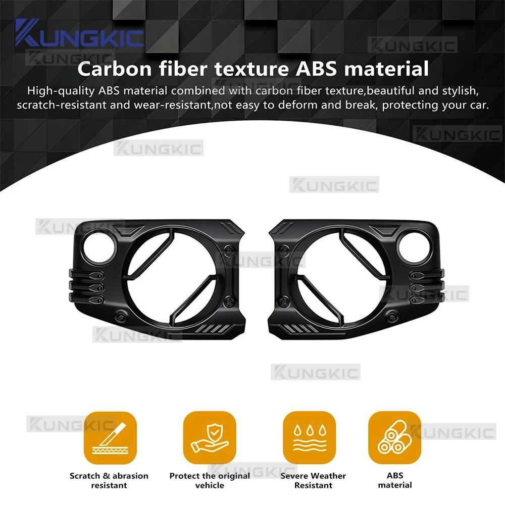 ABS Headlight Frame Trim for Suzuki Jimny 2019-2026 3/5 Door Exterior Accessories