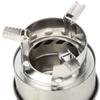 Outdoor Camping Equipment Windproof Wood Stove Cooking Stainless Steel Movable Oven Gas Cooker