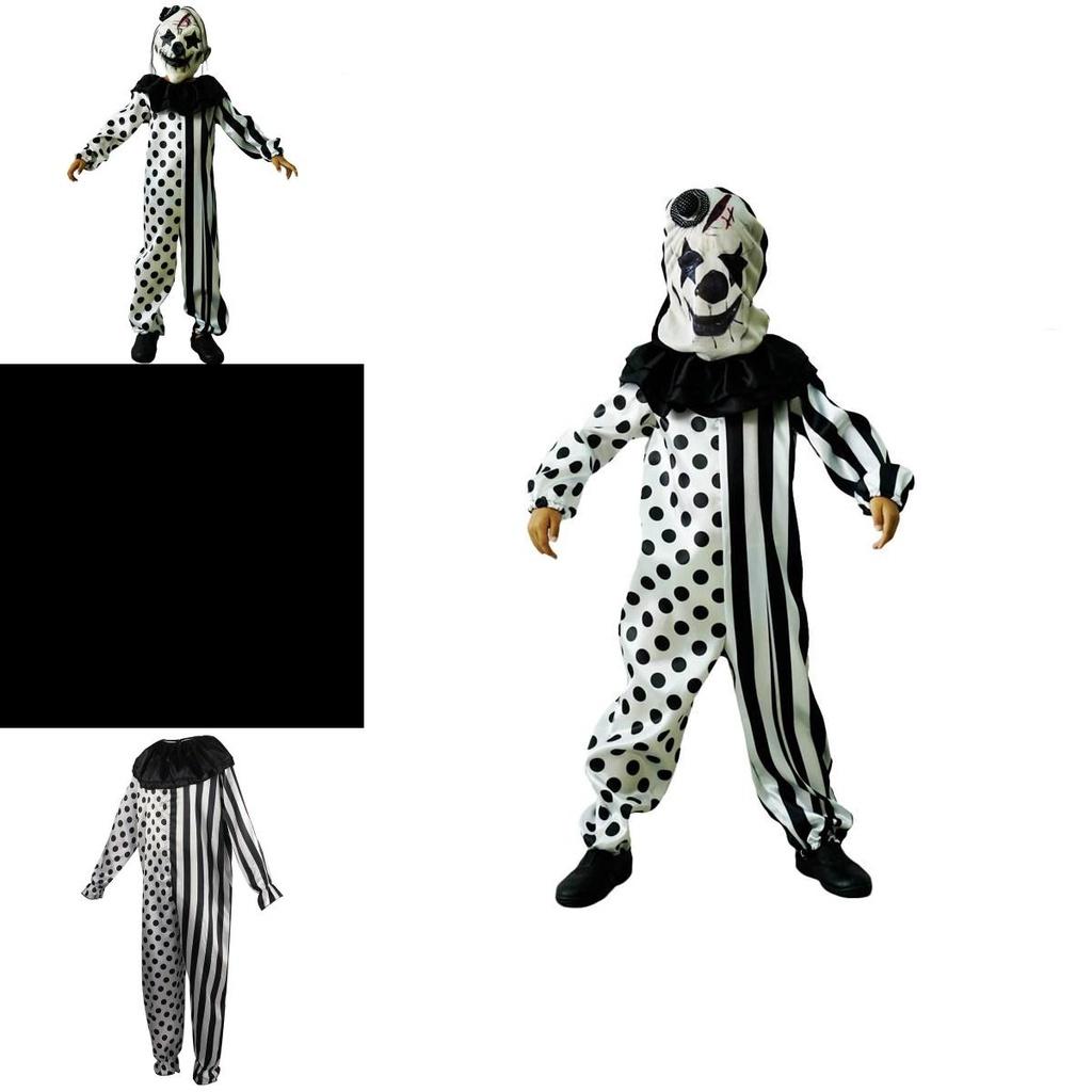 Black And White Joker Halloween Costume For Cosplay Parties