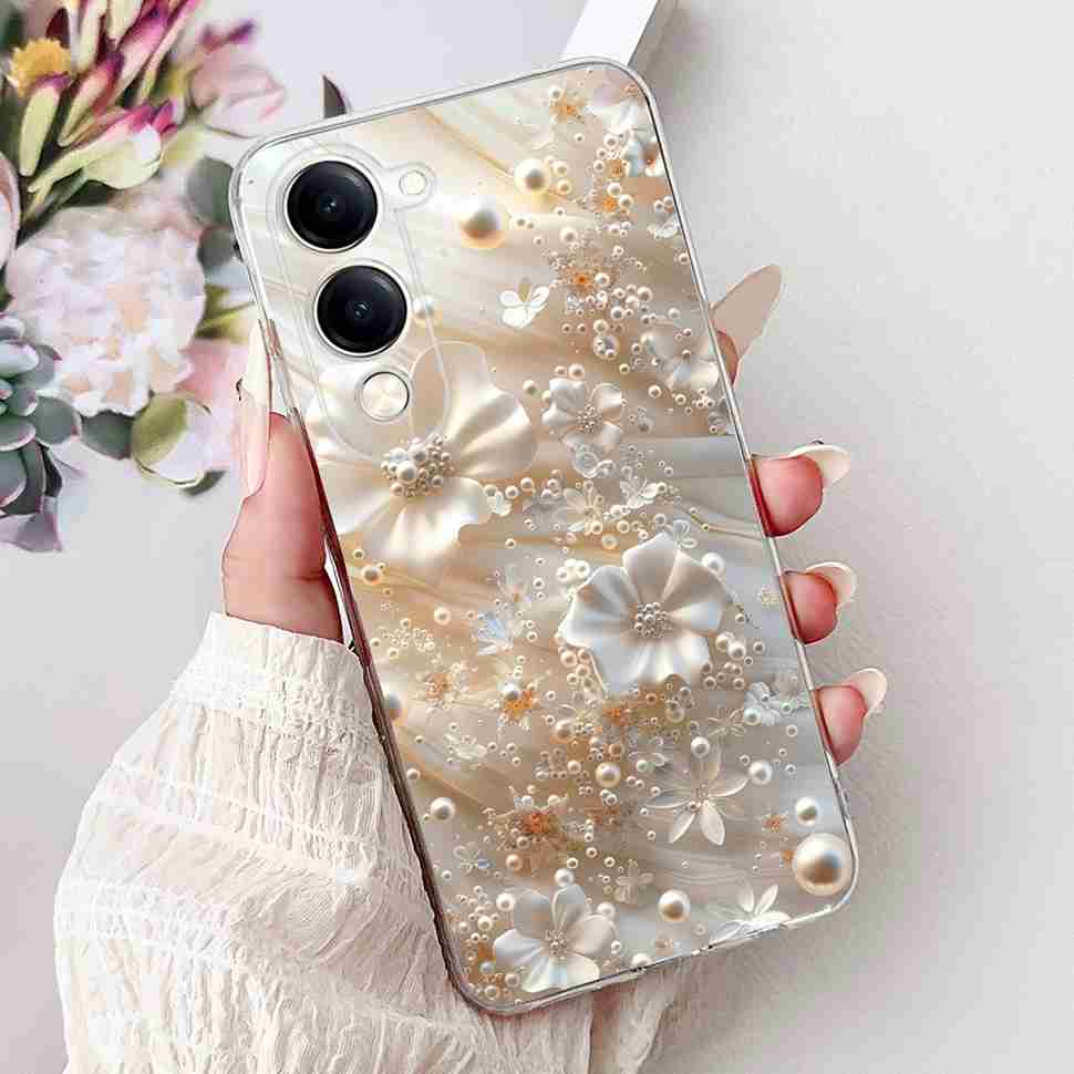 Shockproof For Vivo Y04 Y 04 4G 6.74" Case Retro Printed Dragon Soft Silicone TPU Cover For Vivo Y29s Y 29S 5G Phone Cases Capa