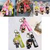 Adorable Spy Family Keychain Anya Figurines Silicone Model American Style Gift