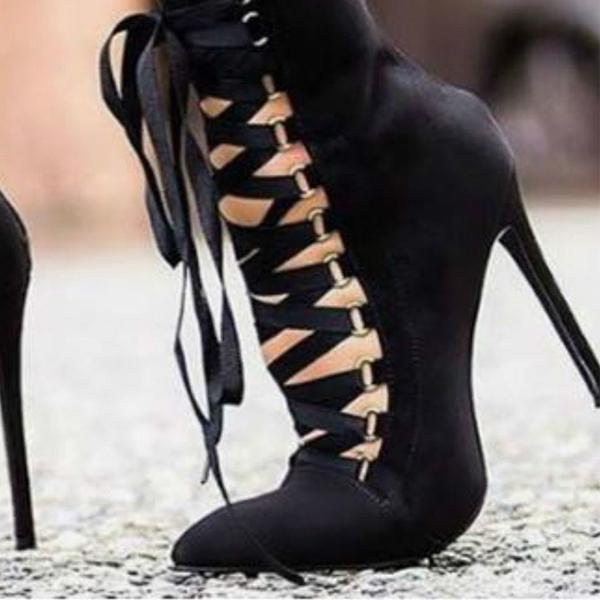 gladiator strap heels
