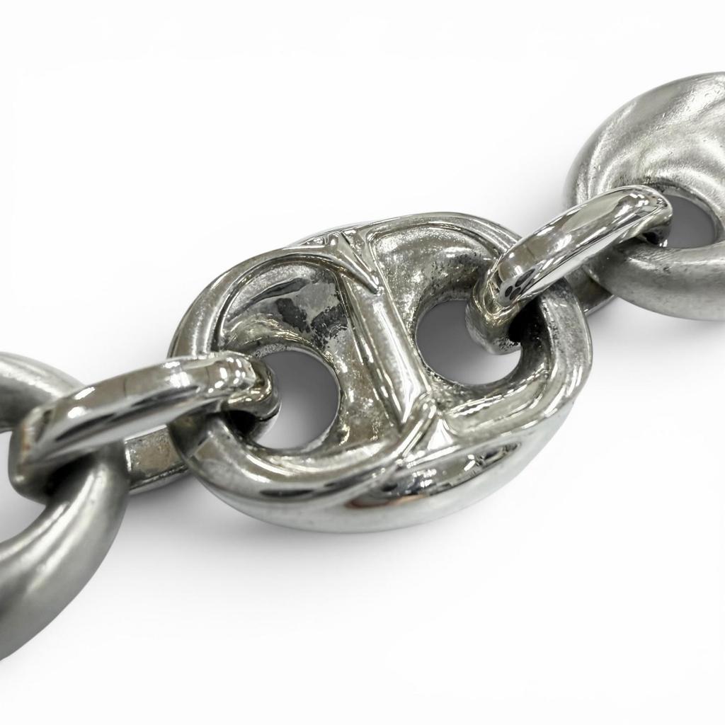Great DIOR Necklace CDChain Link Silver mens Used
