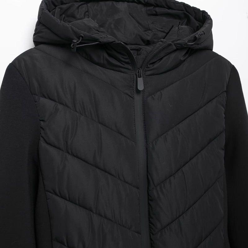 Kaslead New Women Clothes Western Style Versitile Fashion Patchwork Cotton-padded Jacket Jacket 8073227