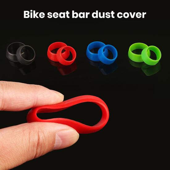 Silicon Ring Waterproof Mud Proof High Elasticity Wide Compatibility Flexible Protection Cycling Equipment