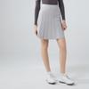 E.PARCA Knit Pleated Skirt (Gray)
